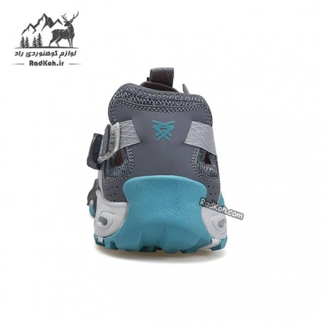 کفش صندل تابستانی زنانه هامتو مدل 630551B-3 رنگ خاکستری