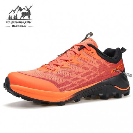 کفش پیاده روی طبیعت گردی مردانه هامتو مدل 840090A-2 humtto رنگ نارنجی