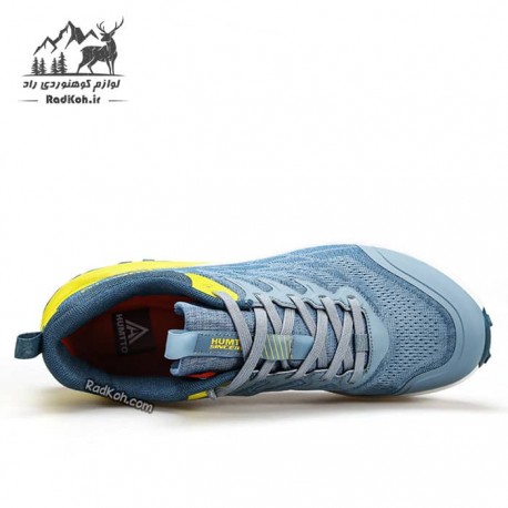 کفش پیاده روی طبیعت گردی مردانه هامتو مدل 840090A-4 humtto رنگ آبی روشن