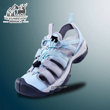 صندل جلو بسته زنانه اسنوهاک مدل انیس کد SN-265 رنگ آبی فیروزه ای