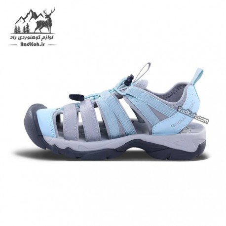 صندل جلو بسته زنانه اسنوهاک مدل انیس کد SN-265 رنگ آبی فیروزه ای