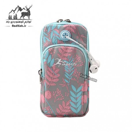 کیف بازویی هامتو مدل HB18907-4 سایز M رنگ سبز فیروزه ای