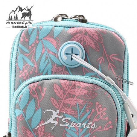 کیف بازویی هامتو مدل HB18907-4 سایز M رنگ سبز فیروزه ای