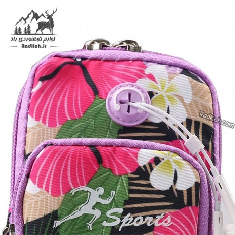 کیف بازویی هامتو مدل HB18907-8 سایز M رنگ بنفش