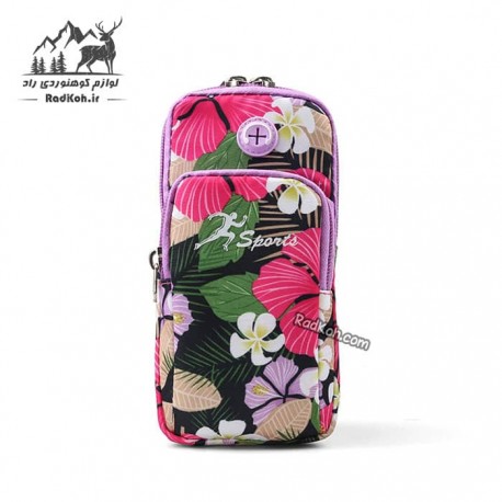 کیف بازویی هامتو مدل HB18907-8 سایز M رنگ بنفش