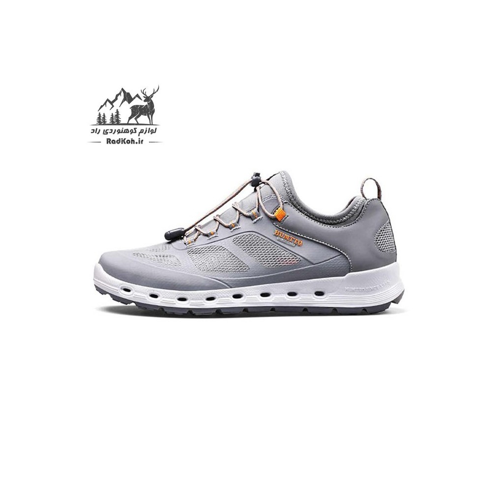 کفش پیاده روی مردانه هامتو مدل 310047A-2 رنگ طوسی