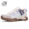 کفش کوهنوردی زنانه هامتو مدل 110609B-3 رنگ سفید/ سوسنی