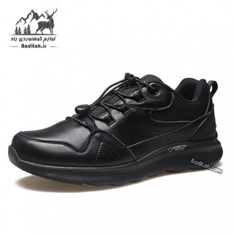 کفش چرمی مردانه هامتو مدل 320037A-2 رنگ مشکی