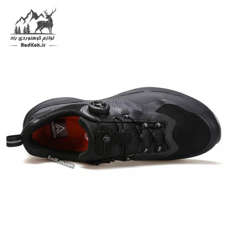 کفش پیاده روی مردانه هامتو مدل 340207A-1 بند دیسکی رنگ مشکی
