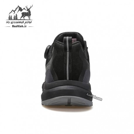 کفش پیاده روی مردانه هامتو مدل 340207A-1 بند دیسکی رنگ مشکی