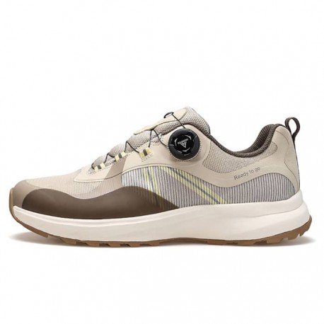 کفش پیاده روی مردانه هامتو مدل 340207A-4 بند دیسکی رنگ کرم(بژ)