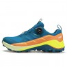 کفش پیاده روی مردانه هامتو مدل 840200A-3 بند دیسکی رنگ آبی/ نارنجی