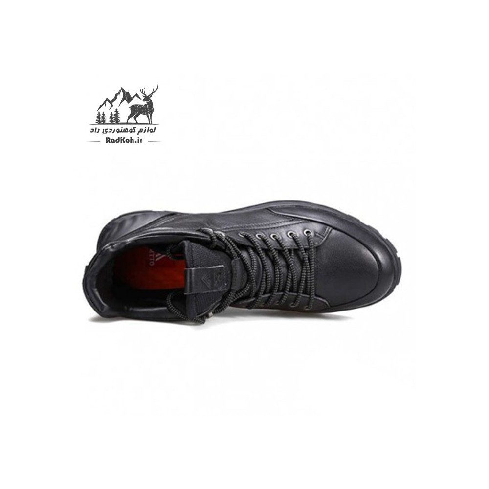 کفش طبیعت گردی مردانه هومتو مدل humtto 210238A-1 رنگ مشکی
