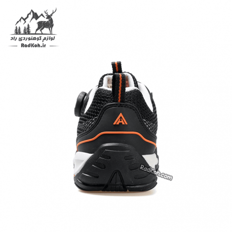 کفش مردانه هامتو مدل 120490A-1 بند دیسکی رنگ مشکی/طوسی