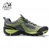 کفش توری تابستانی مردانه هومتو مدل 120490A-3 بند دیسکی رنگ خاکستری/سبز
