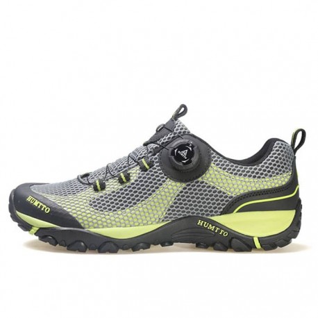 کفش مردانه هامتو مدل 120490A-3 بند دیسکی رنگ خاکستری/سبز