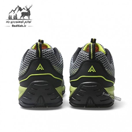 کفش مردانه هامتو مدل 120490A-3 بند دیسکی رنگ خاکستری/سبز