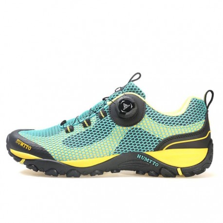 کفش مردانه هامتو مدل 120490A-4 بند دیسکی رنگ آبی/زرد