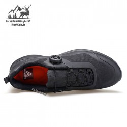 کفش پیاده روی و دویدن مردانه هومتو مدل humtto 330174A-1 بند دیسکی رنگ مشکی