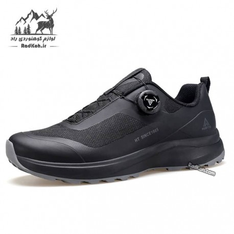 کفش پیاده روی مردانه هامتو مدل 330174A-1 بند دیسکی رنگ مشکی