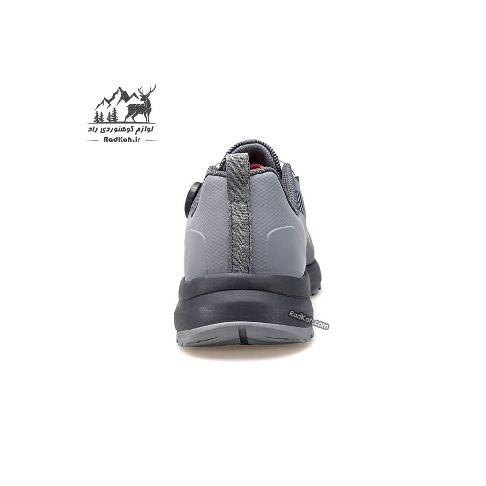 کفش مردانه هامتو مدل humtto 330174A-2 بند دیسکی رنگ خاکستری