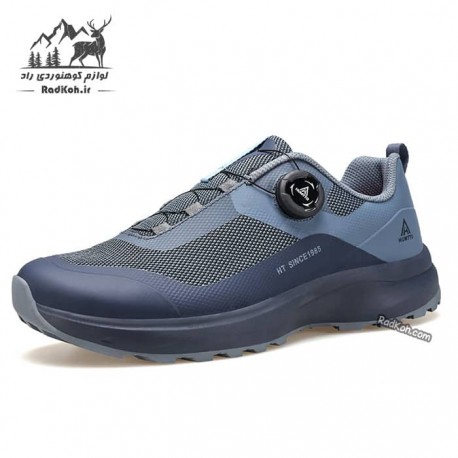 کفش پیاده روی مردانه هامتو مدل 330174A-3 بند دیسکی رنگ سرمه ای