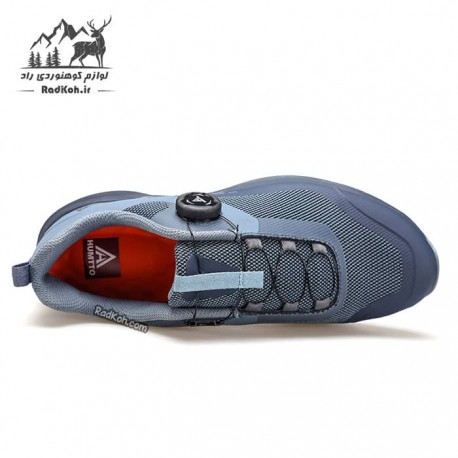 کفش پیاده روی و دویدن مردانه هومتو مدل humtto 330174A-3 بند دیسکی رنگ سرمه ای