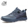 کفش پیاده روی مردانه هامتو مدل 320828A-1 بند دیسکی رنگ آبی/خاکستری