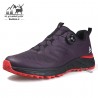 کفش پیاده روی مردانه هامتو مدل 320828A-3 بند دیسکی رنگ بنفش (بادمجانی)
