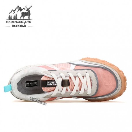 کفش پیاده روی زنانه هومتو مدل humtto 340896B-1 رنگ سفید/صورتی