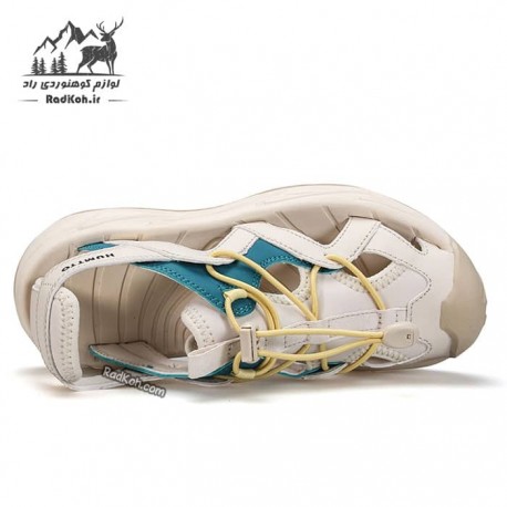 صندل پیاده روی جلو بسته زنانه هومتو مدل humtto 740086B-1 رنگ بژ