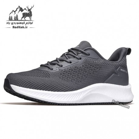 کفش پیاده روی مردانه هامتو مدل 340928A-2 رنگ خاکستری تیره