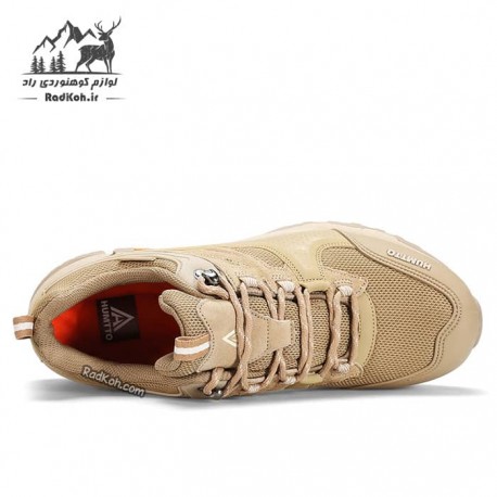کفش طبیعت گردی مردانه هومتو مدل humtto 140664A-3 رنگ کرم