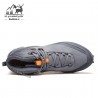کفش کوهنوردی ساقدار مردانه هومتو مدل humtto 240935A-2 رنگ خاکستری تیره