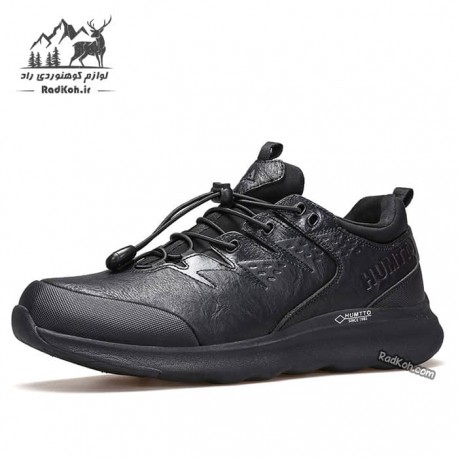کفش چرم راحتی مردانه هامتو مدل 340777A-1 رنگ مشکی
