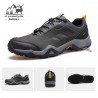 کفش پیاده روی مردانه هامتو مدل 130118A-4 رنگ خاکستری تیره