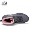 کفش طبیعت گردی مردانه هومتو مدل humtto 230275A-3 رنگ خاکستری تیره