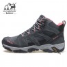 کفش کوهنوردی زنانه هامتو مدل 210723B-2 رنگ خاکستری تیره