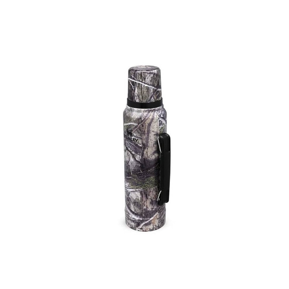فلاسک کلاسیک استنلی مدل Classic Bottle 1 L رنگ طرح شاخ و برگ