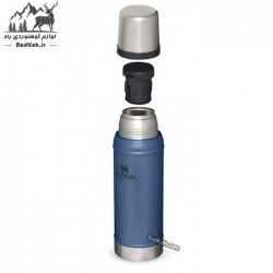 فلاسک 750 میلی لیتری کلاسیک مدل Classic Bottle 0.75 L رنگ آبی نفتی