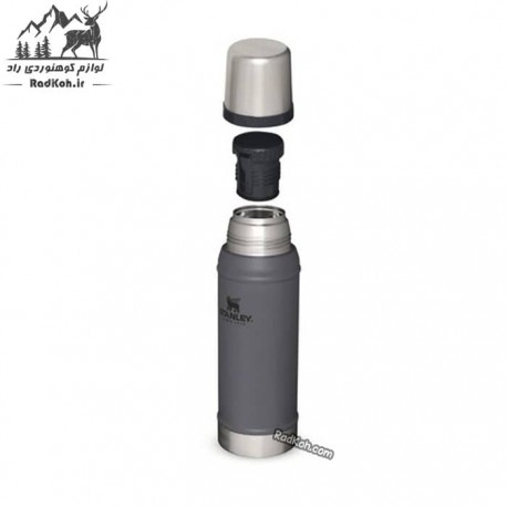 فلاسک 750 میلی لیتری کلاسیک مدل Classic Bottle 0.75 L رنگ خاکستری