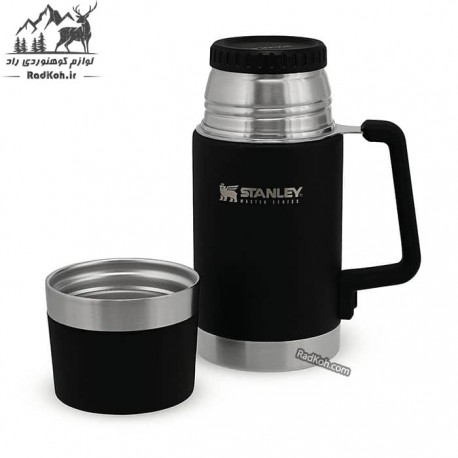 فلاسک استنلی غذای نشکن 700 میلی لیتری مستر مدل Master Food Jar 0.70L رنگ مشکی