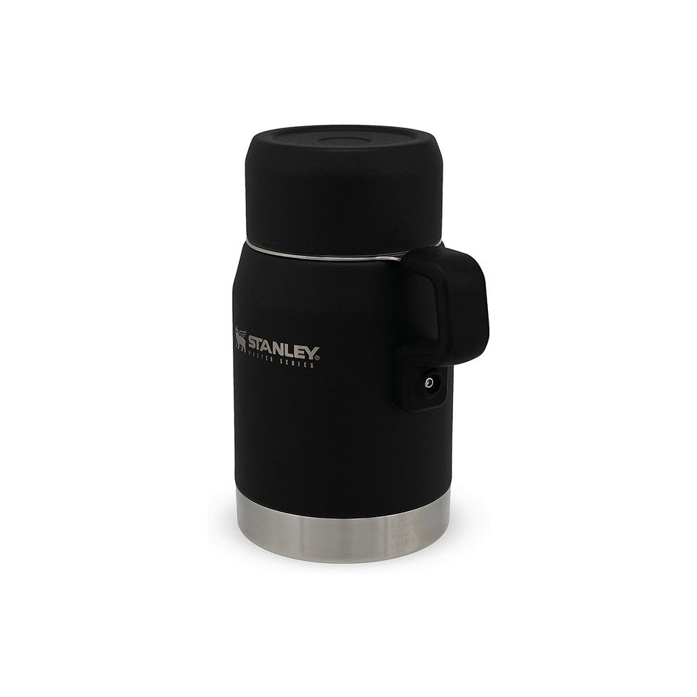 فلاسک غذای نشکن 500 میلی لیتری استنلی مستر مدل Master Food Jar 0.50L رنگ مشکی