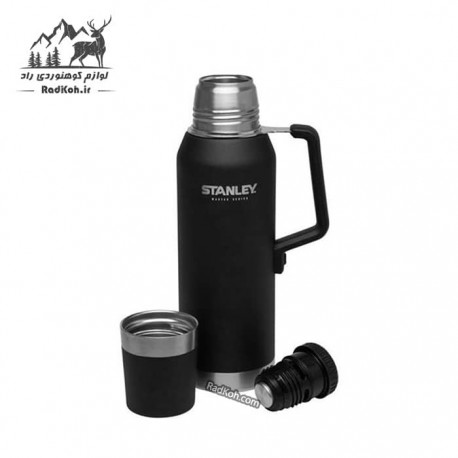 فلاسک نشکن استنلی 1.3 لیتری مستر مدل Master Thermal Bottle 1.3L رنگ مشکی