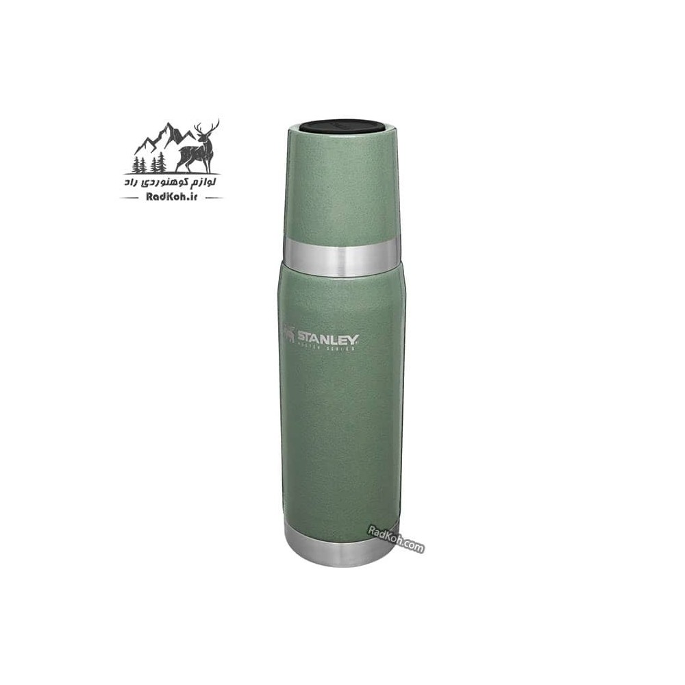 فلاسک نشکن 750 میلی لیتری استنلی مستر مدل Master Thermal Bottle 0.75L رنگ سبز