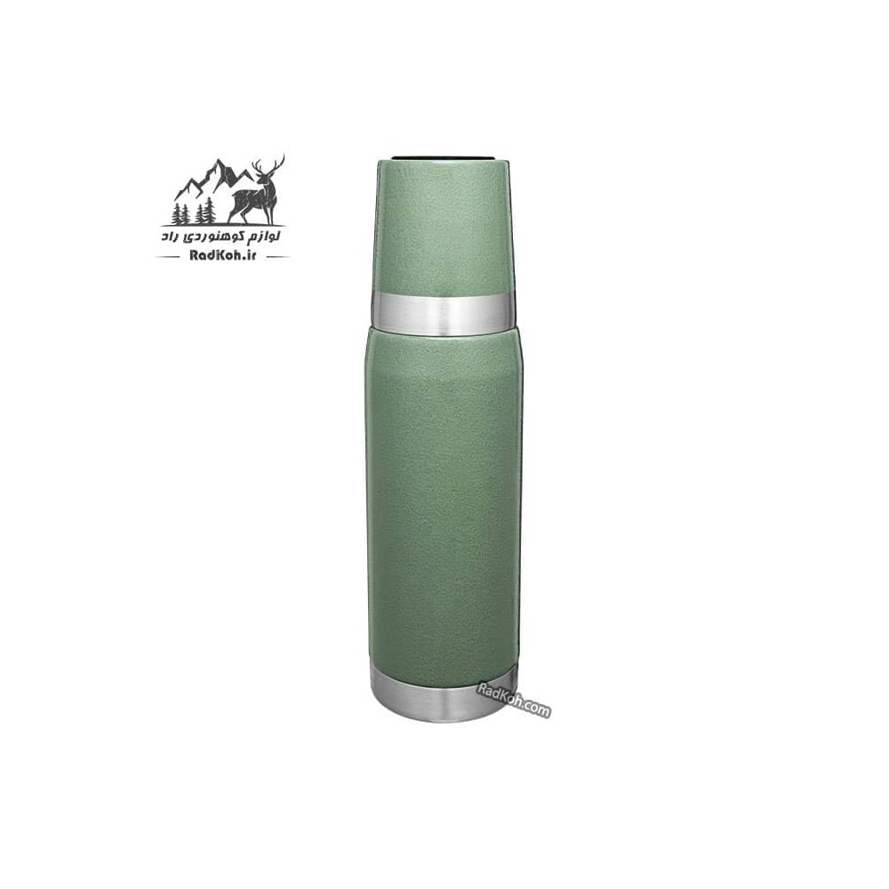 فلاسک نشکن 750 میلی لیتری استنلی مستر مدل Master Thermal Bottle 0.75L رنگ سبز