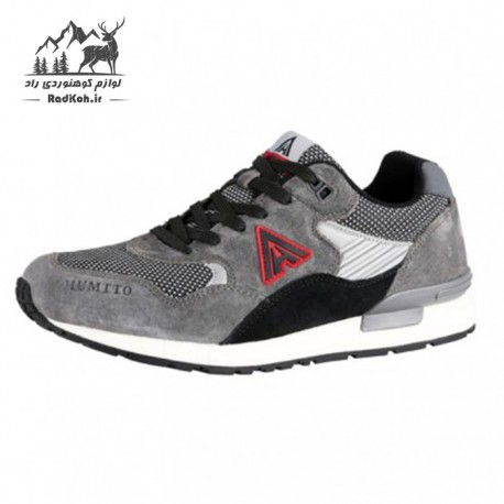 کفش پیاده روی مردانه هامتو مدل 1830-2 رنگ خاکستری