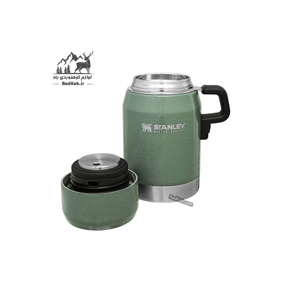 فلاسک غذای نشکن 500 میلی لیتری استنلی مستر مدل Master Food Jar 0.50L رنگ سبز