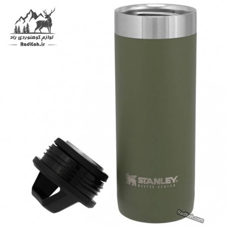ماگ نشکن 530 میلی لیتری استنلی مستر مدل Master Packable Mug 0.53L رنگ سبز