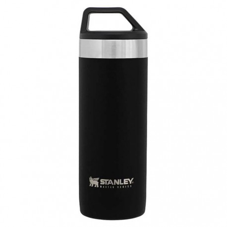 ماگ نشکن 530 میلی لیتری استنلی مستر مدل Master Packable Mug 0.53L رنگ مشکی